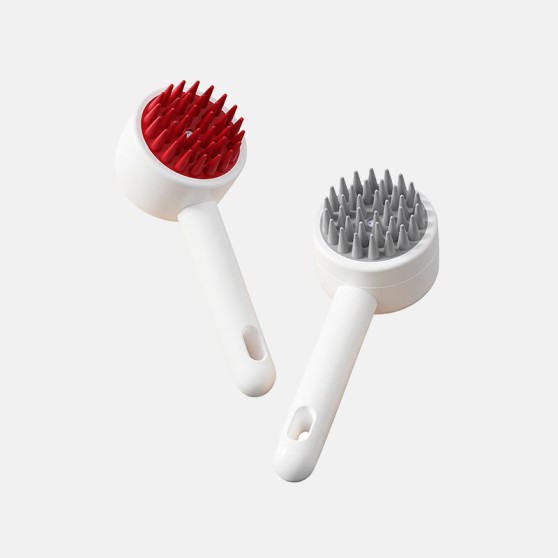 Silicone Pet Comb with Handle