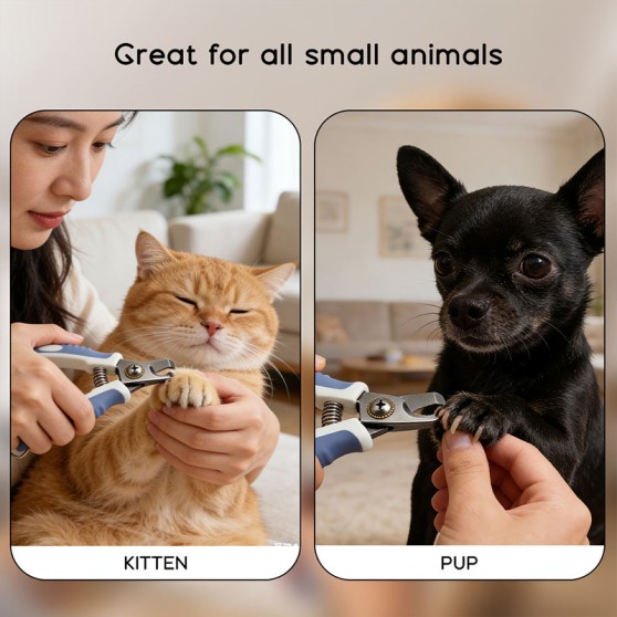Portable PP Pet Nail Clippers Portable PP Pet Nail Clippers