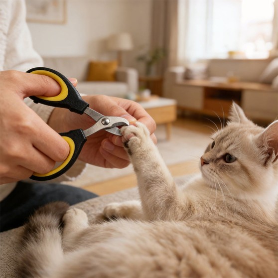 Basic Curved-Blade Pet Nail Clippers