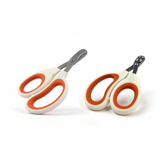 Dual-Hole Stainless Steel Pet Nail Clippers Dual-Hole Stainless Steel Pet Nail Clippers