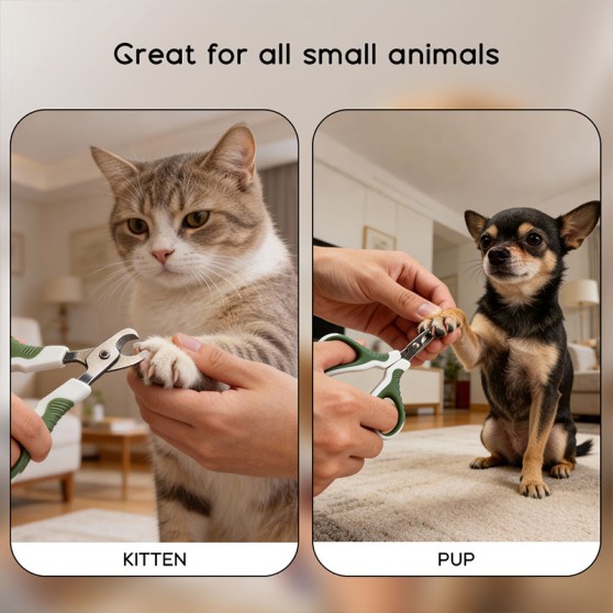 Universal Pet Nail Clippers for Cats and Dogs