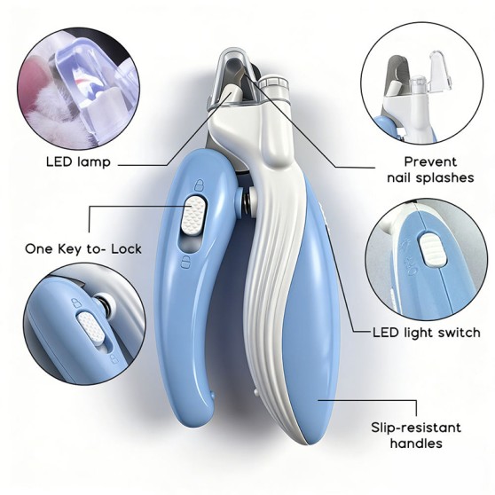 ABS Non-slip Pet Nail Clippers ABS Non-slip Pet Nail Clippers