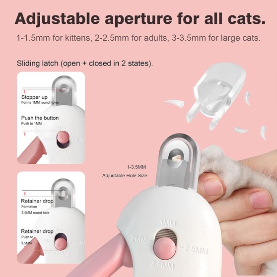 Adjustable Safety Pet Nail Clippers