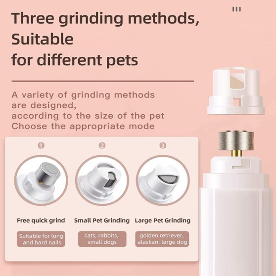 Portable Electric Pet Nail Trimmer