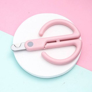 Solid-Color Pet Nail Clippers
