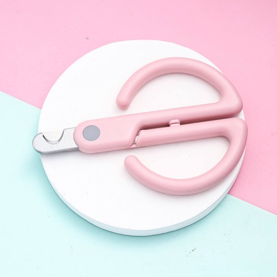 Solid-Color Pet Nail Clippers