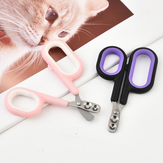 Pet Nail Clippers with Rounded Blades